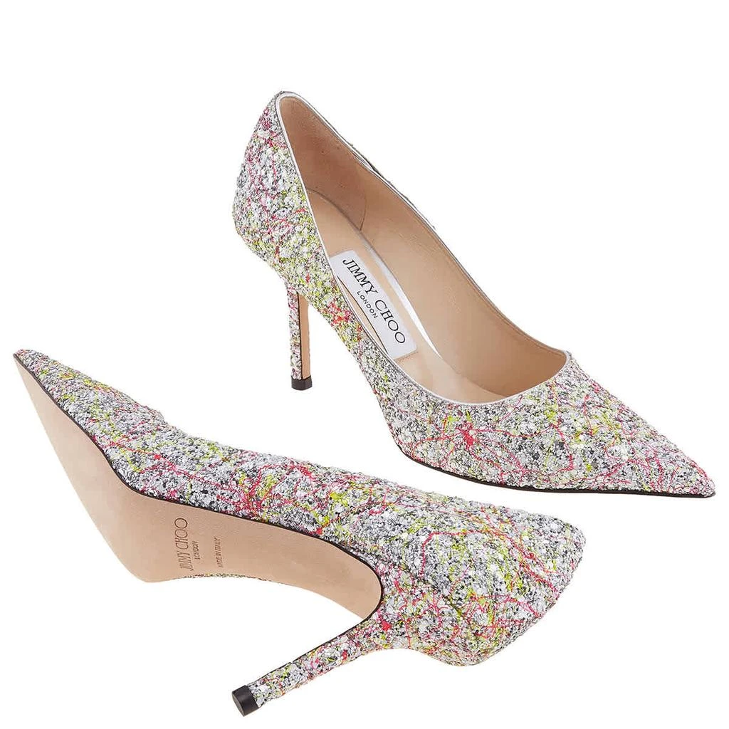 商品Jimmy Choo|Multi Love 85 Glitter High Heel Pumps,价格¥2397,第2张图片详细描述