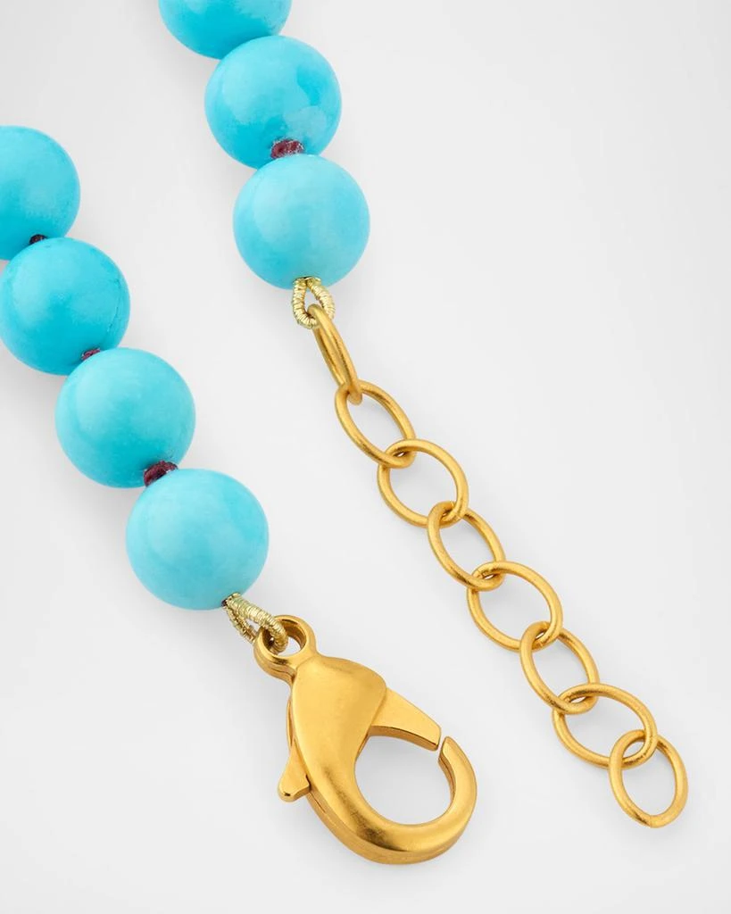 商品Dina Mackney|Hand-Knotted Turquoise Howlite Bead Necklace, 36"L,价格¥2300,第4张图片详细描述