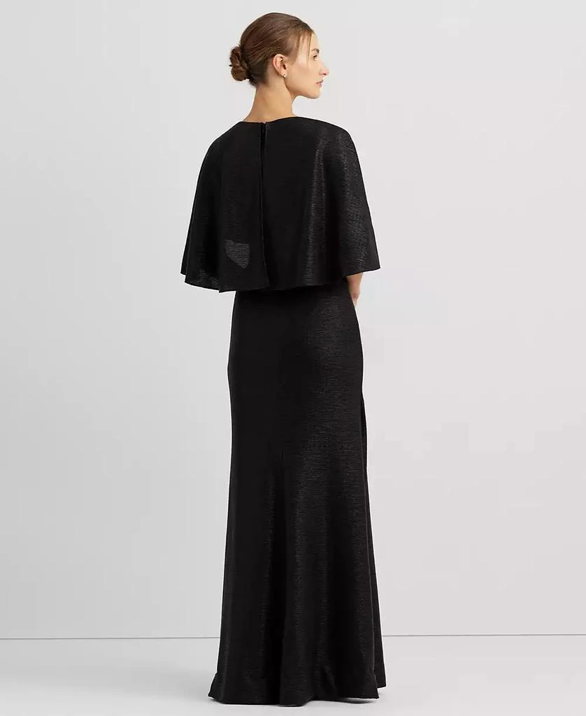 商品Ralph Lauren|Women's Twist-Front Cape-Overlay Gown,价格¥662,第2张图片详细描述