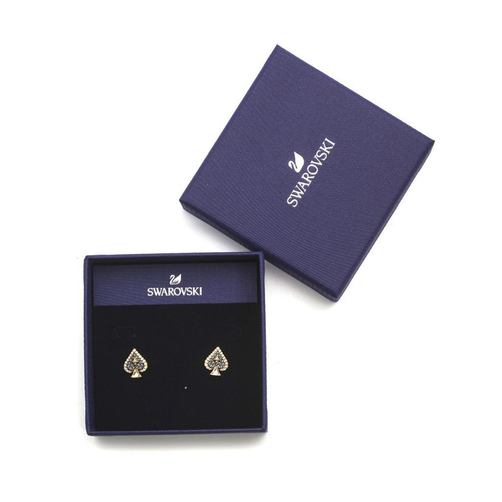 商品Swarovski|Swarovski Tarot Magic Gold Tone Dark Multi Colored Crystal Earrings 5510528,价格¥291,第4张图片详细描述