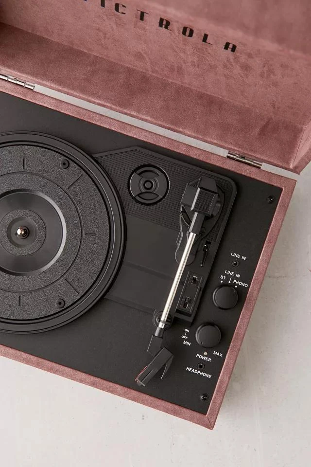 商品Victrola|Victrola Parker Bluetooth Suitcase Record Player,价格¥523,第4张图片详细描述