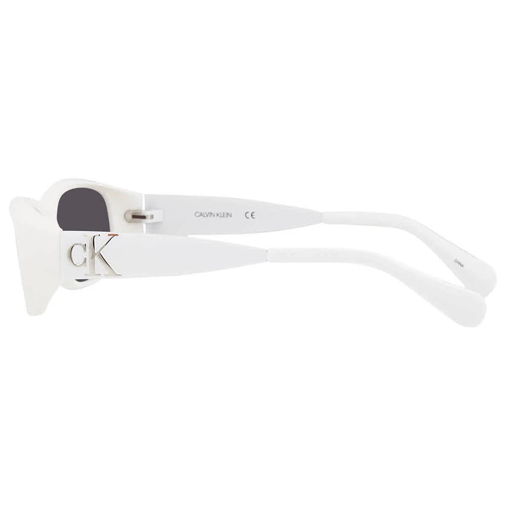 商品Calvin Klein|Calvin Klein Grey Oval Unisex Sunglasses CK21516S 104 55,价格¥157,第3张图片详细描述