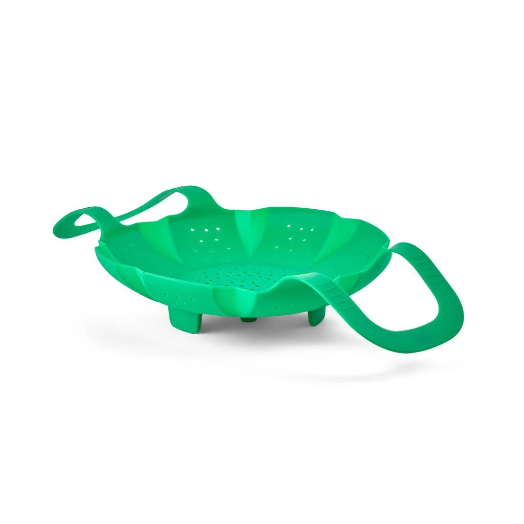 商品Cuisipro|Silicone Vegetable Steamer, Green,价格¥135,第2张图片详细描述