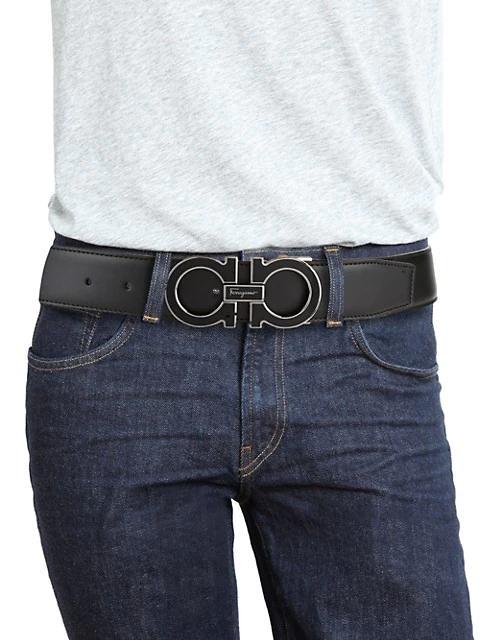 商品Salvatore Ferragamo|Adjustable Gancini Buckle Belt,价格¥4207,第5张图片详细描述