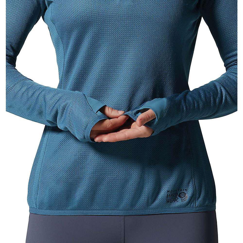 商品Mountain Hardwear|Mountain Hardwear Women's AirMesh 1/4 Zip Top,价格¥492-¥660,第7张图片详细描述