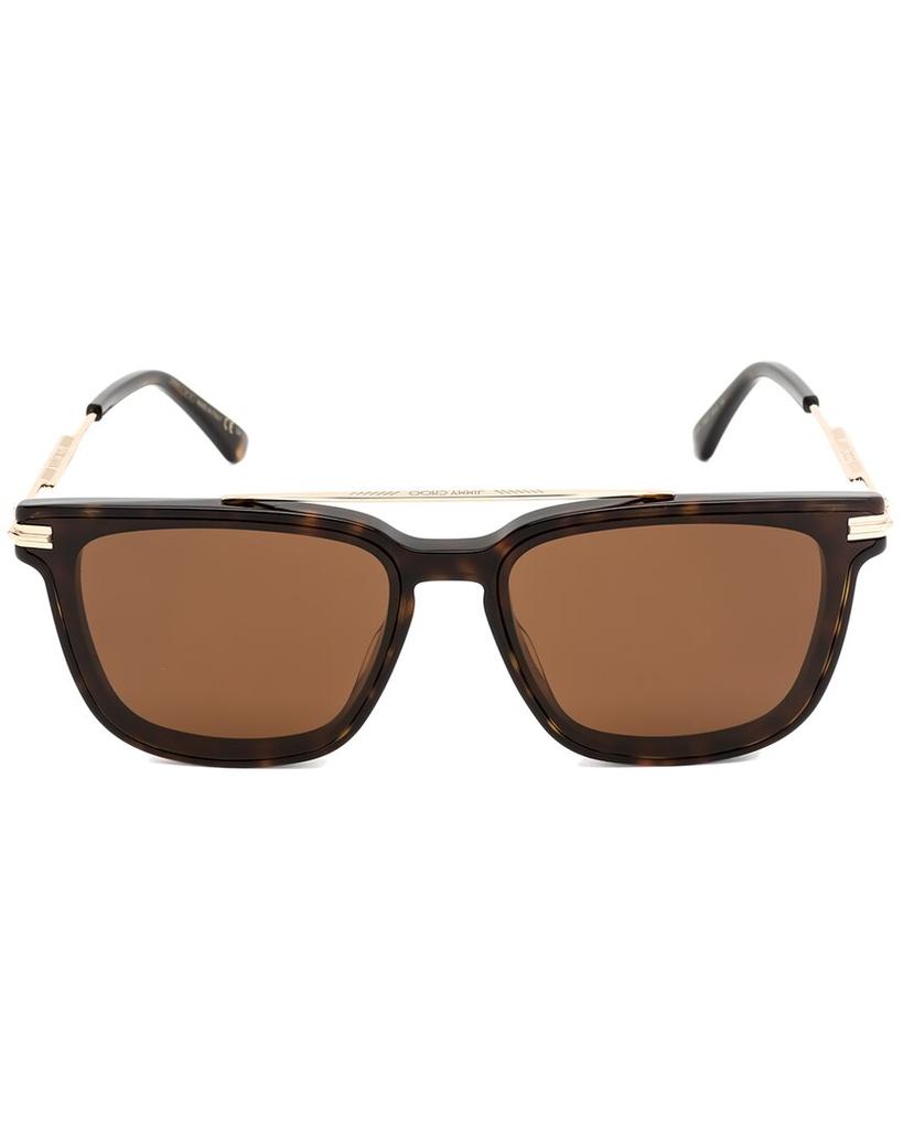 Jimmy Choo Men's ZED/G/S 63mm Sunglasses商品第2张图片规格展示