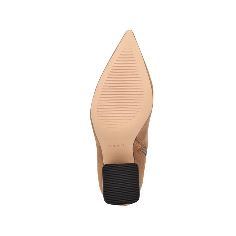 商品Nine West|Women's Xrey Heeled Booties,价格¥519,第5张图片详细描述