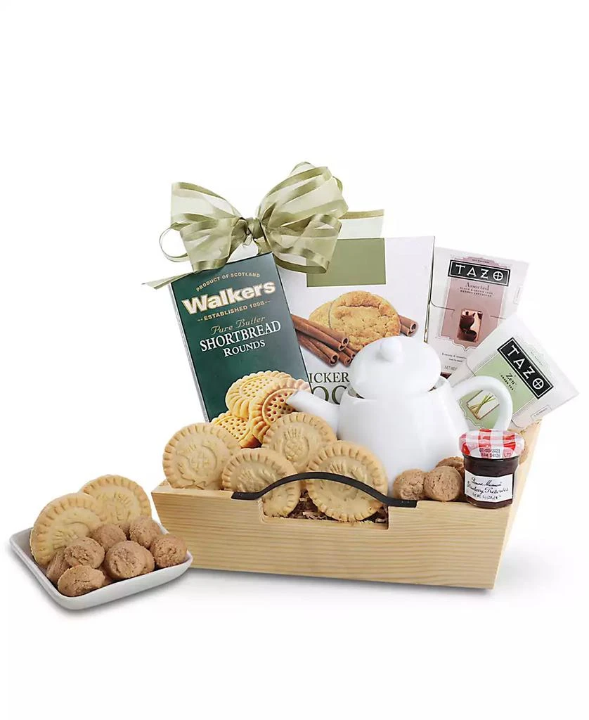 商品Alder Creek Gift Baskets|Tea Tray 9 Piece Gift Basket,价格¥374,第1张图片