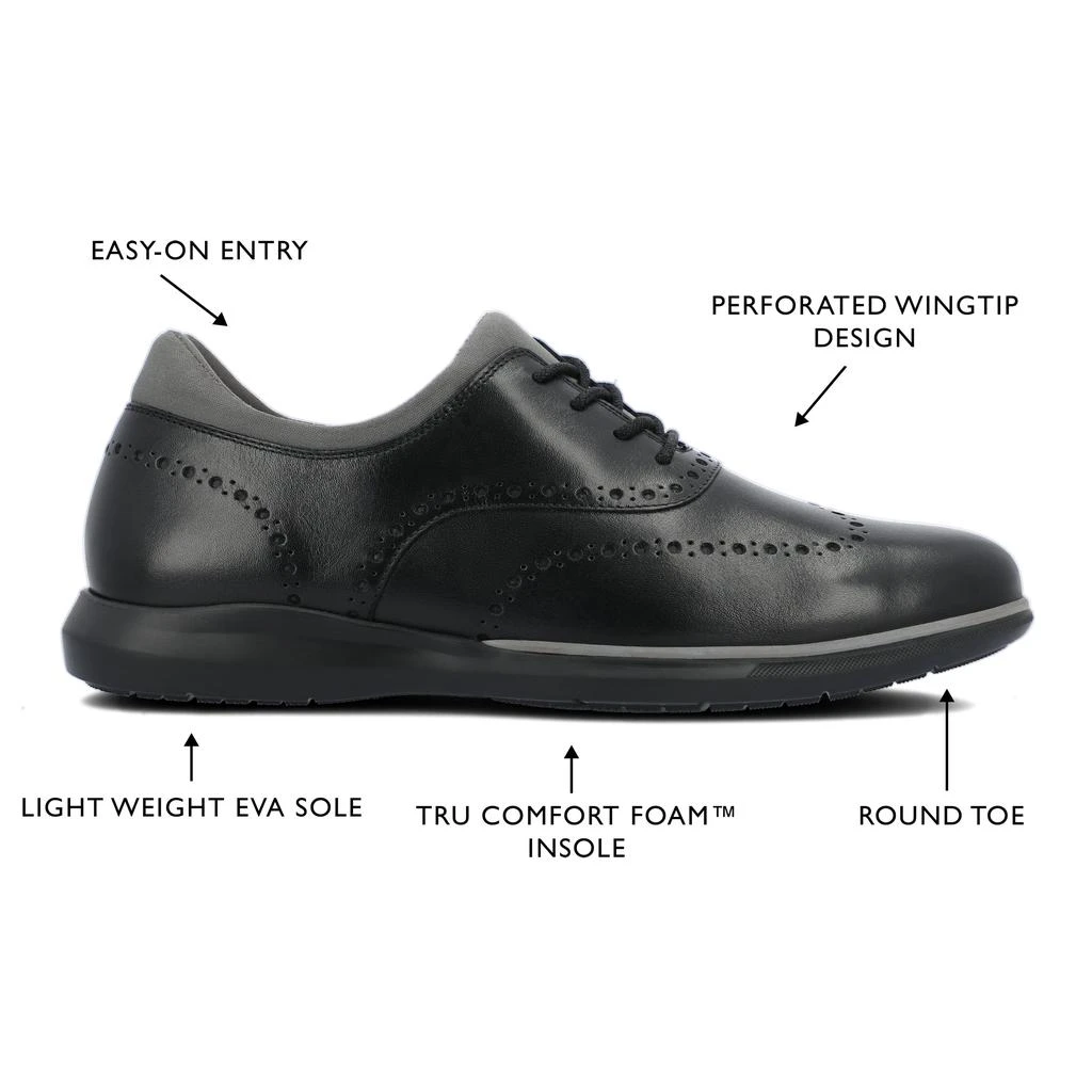 商品Thomas & Vine|Bronson Hybrid Dress Shoe,价格¥312,第5张图片详细描述