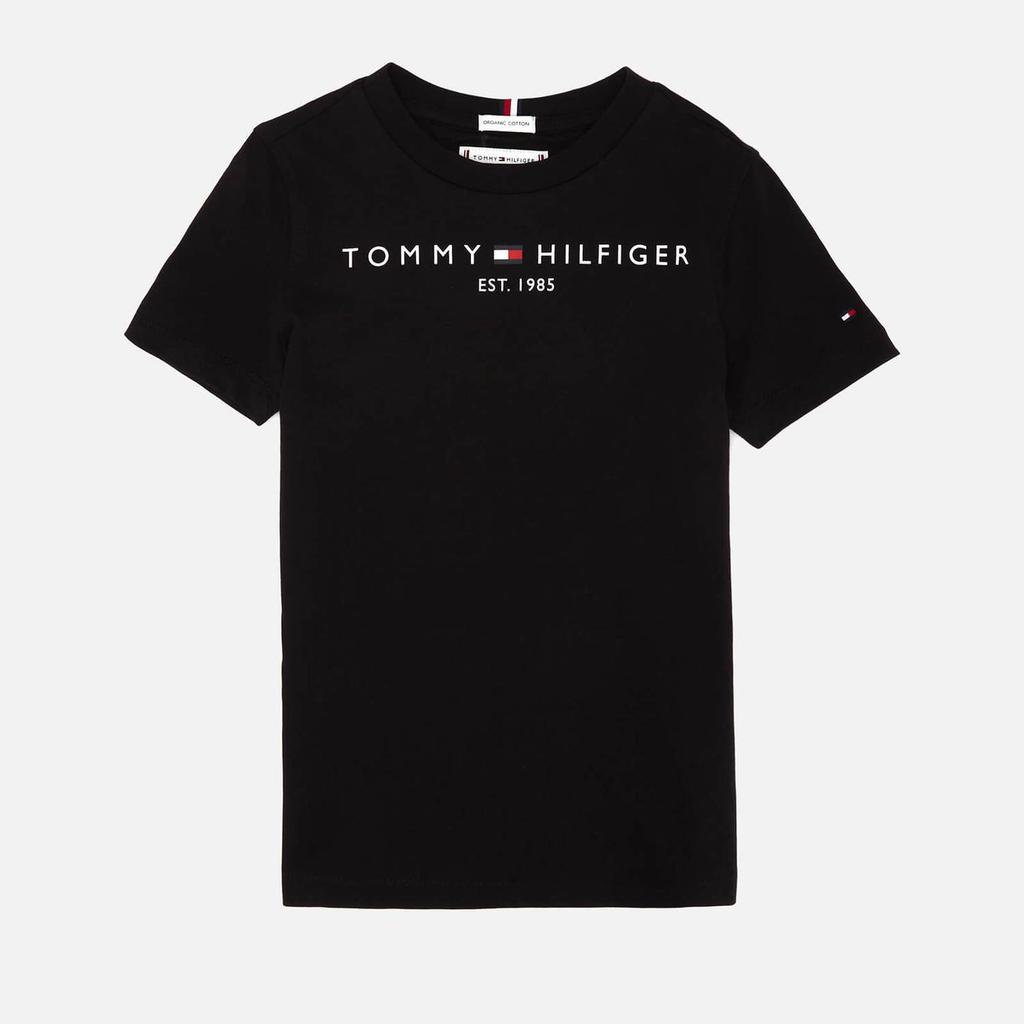 Tommy Hilfiger Kids' Essential Short Sleeve T-Shirt - Black商品第1张图片规格展示