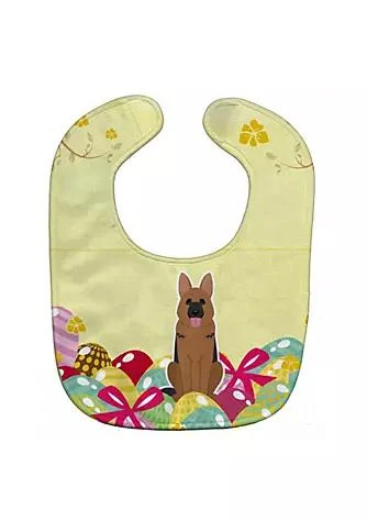 商品Carolines Treasures|Treasures Carolines Treasures Bb6067bib Easter Eggs German Shepherd Baby Bib,价格¥135,第1张图片