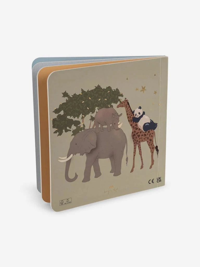 商品Konges Slojd|Konges Sløjd Baby Safari Touch and Feel Book in Multicolour,价格¥179,第4张图片详细描述