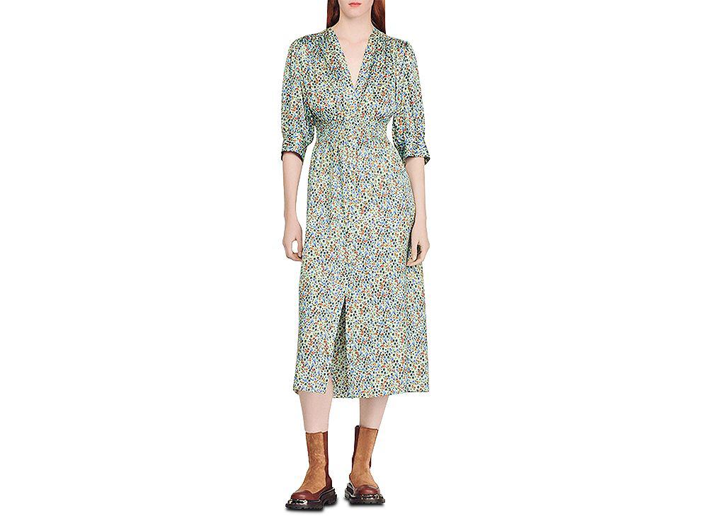 Provence Floral Midi Dress商品第1张图片规格展示