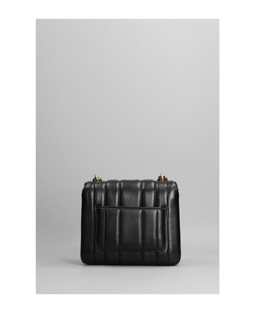 商品Tory Burch|Kira Square  Shoulder Bag In Black Leather,价格¥3946,第5张图片详细描述