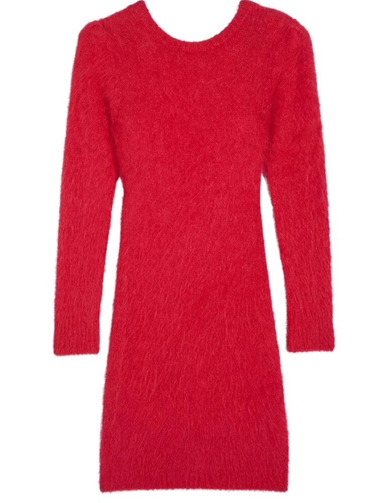 商品ba&sh|Ba&sh Women's Red Tunisia Alpaca Sweater Mini Dress,价格¥1434,第2张图片详细描述