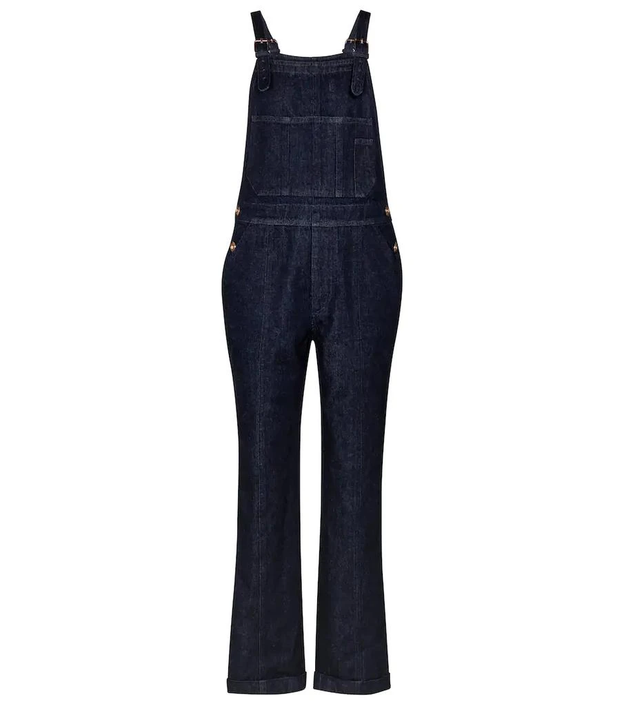 商品Gabriela Hearst|Hans denim overalls,价格¥7568,第1张图片