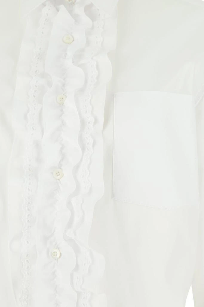 商品Prada|White poplin shirt,价格¥9955,第2张图片详细描述