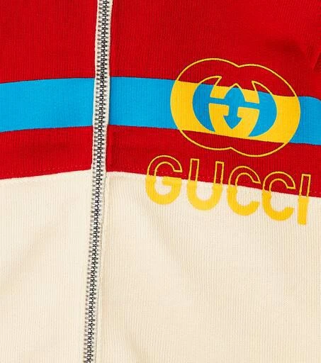 商品Gucci|婴幼儿 — Interlocking G棉质运动夹克,价格¥3188,第3张图片详细描述