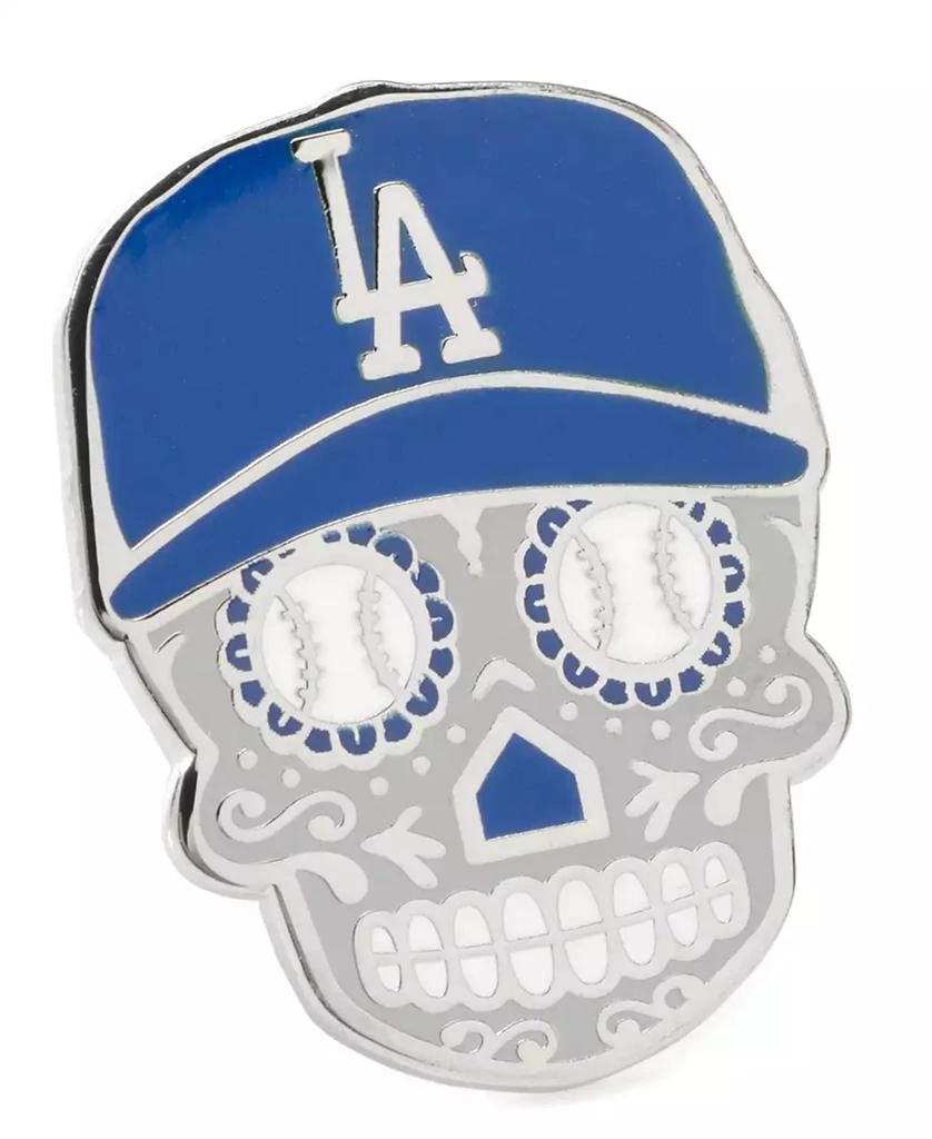 商品MLB|Men's Los Angeles Dodgers Sugar Skull Lapel Pin,价格¥141,第1张图片