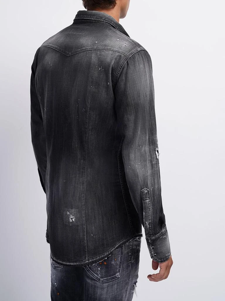 商品DSQUARED2|Classic Western Denim Shirt,价格¥3505,第2张图片详细描述
