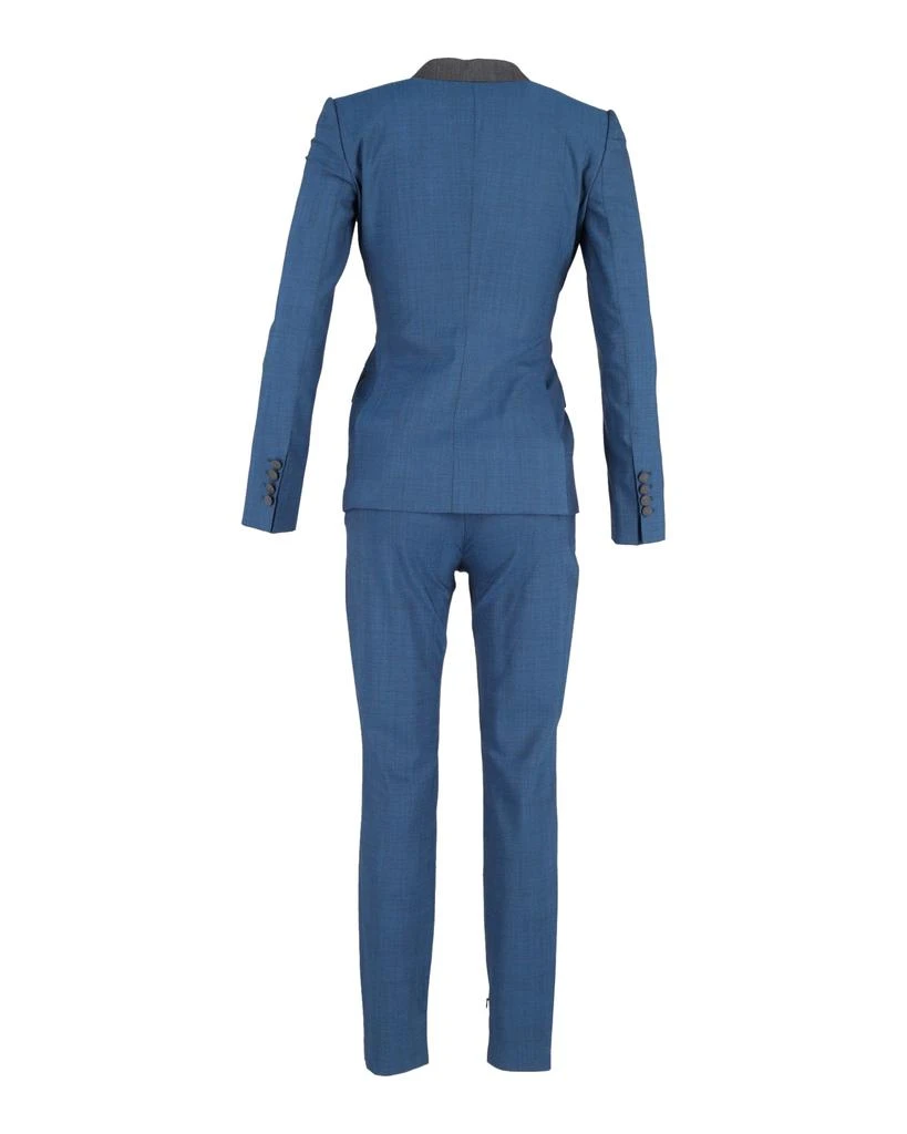 商品[二手商品] Dolce & Gabbana|Blazer and Trousers Set in Blue Cotton,价格¥2177,第3张图片详细描述