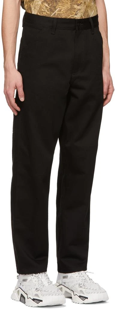 商品Carhartt WIP|Black Single Knee Trousers,价格¥574,第2张图片详细描述