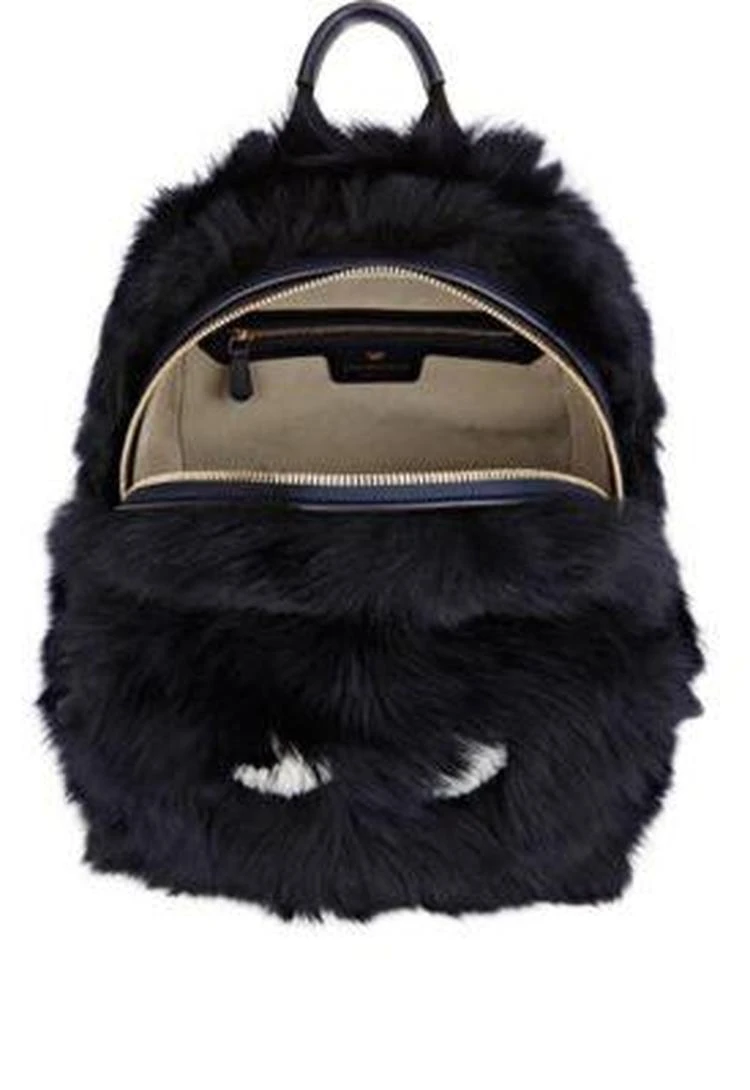 商品Anya Hindmarch|Eyes Shearling Mini-Backpack,价格¥8247,第5张图片详细描述