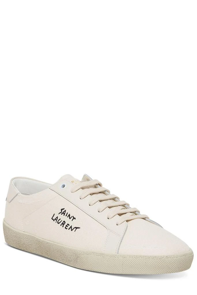 商品Yves Saint Laurent|Saint Laurent Court Classic SL/06 Embroidered Sneakers,价格¥2914,第2张图片详细描述