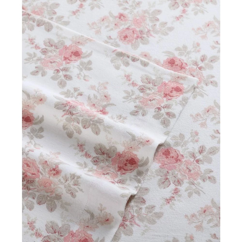 商品Laura Ashley|Lisalee Cotton Flannel Sheet Set,价格¥278,第3张图片详细描述