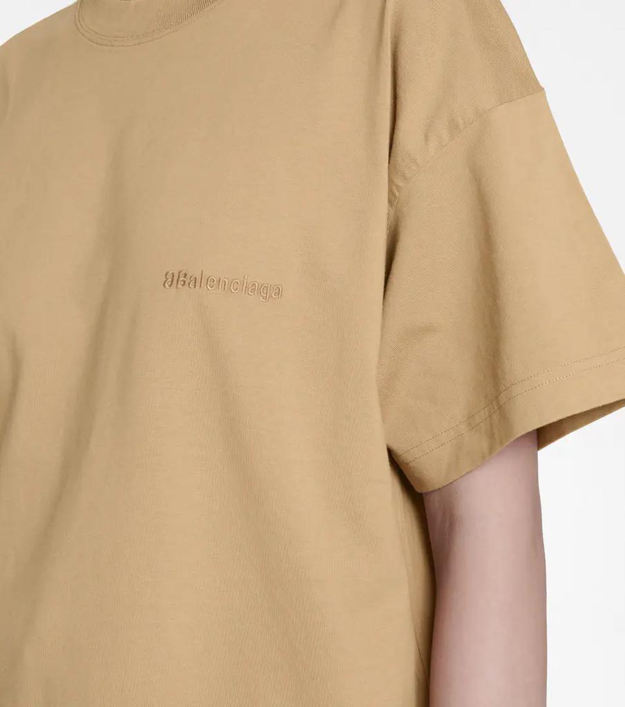 商品Balenciaga|Logo棉质大廓形T恤,价格¥3953,第6张图片详细描述