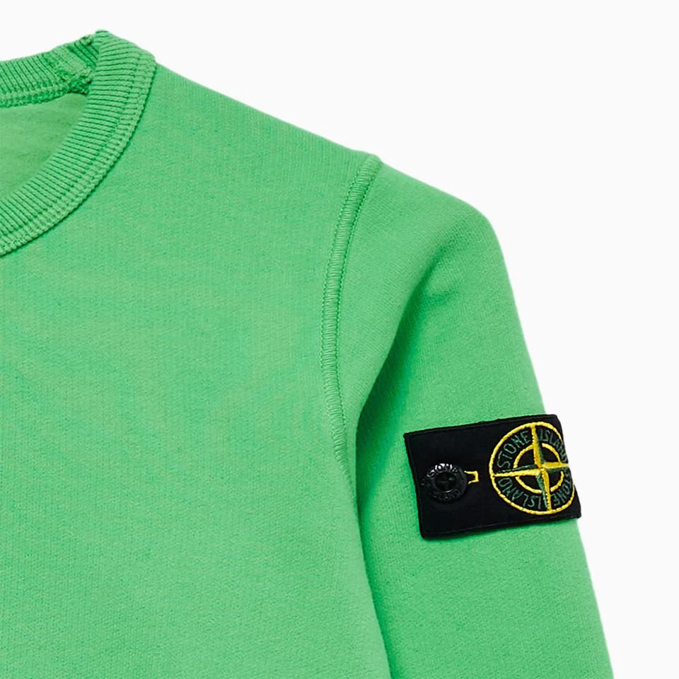 商品Stone Island Junior|Stone Island Junior Stone Island Crewneck Sweatshirt 771661340,价格¥844,第3张图片详细描述