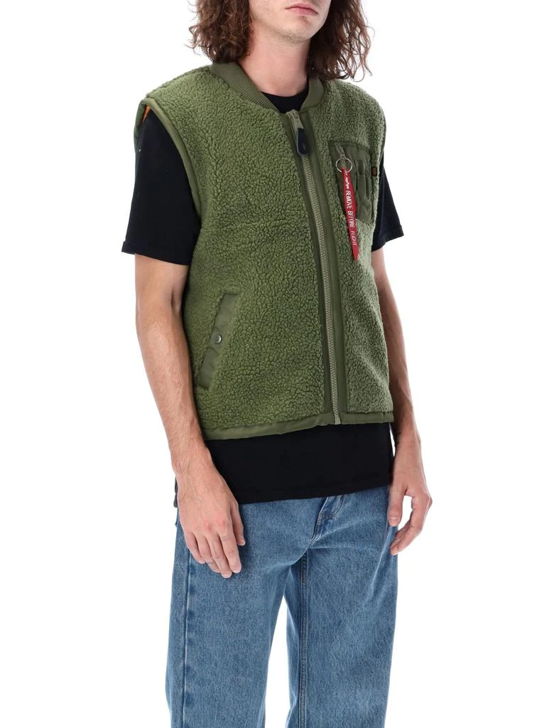 商品Alpha Industries|Alpha Industries Teddy Vest,价格¥1123,第2张图片详细描述