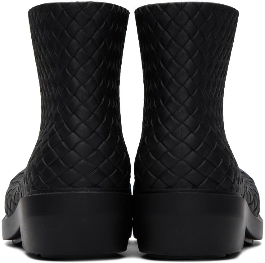 Bottega Veneta Black Fireman Boots - Shoes - Free Shipping