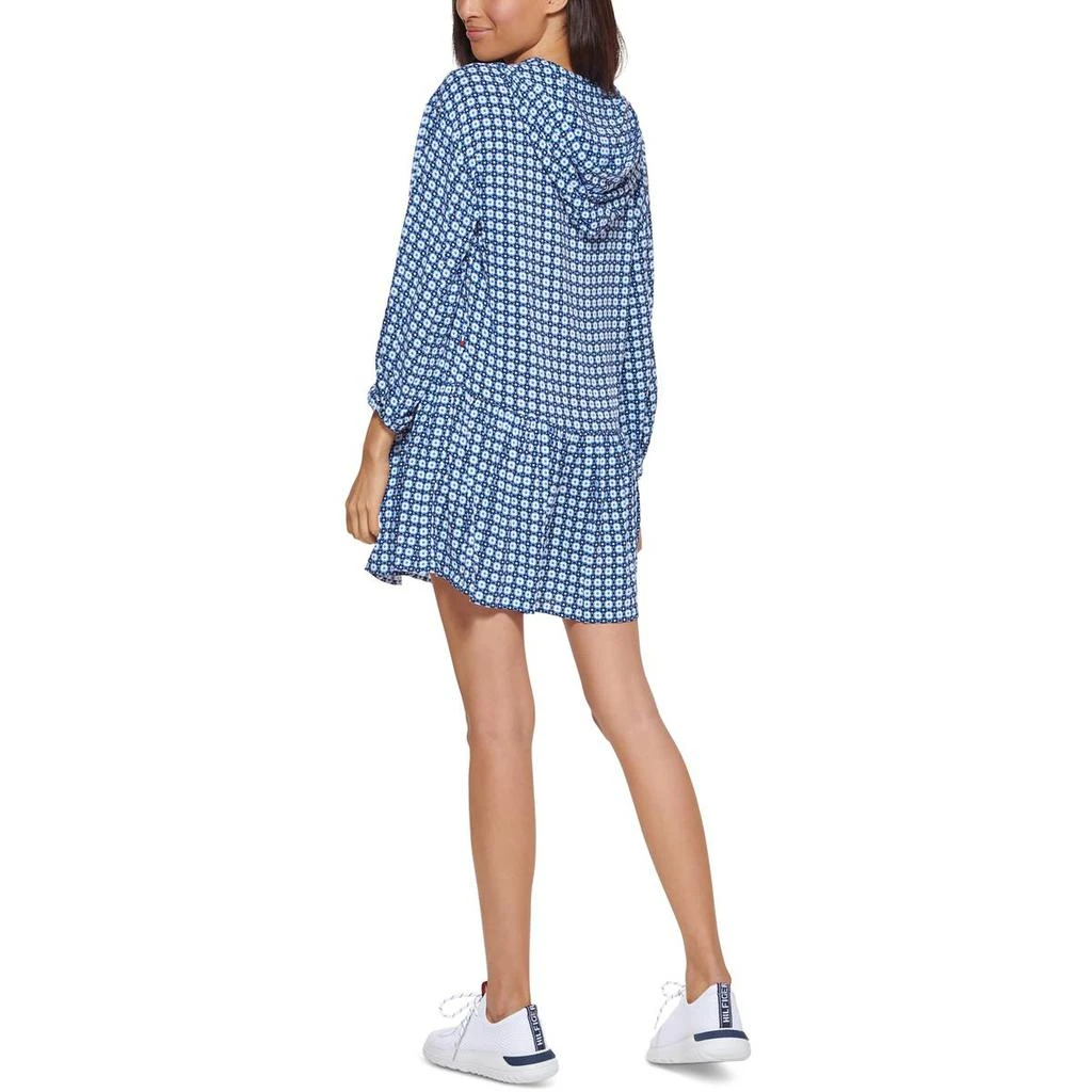 商品Tommy Hilfiger|Tommy Hilfiger Womens Casual Hooded Mini Dress,价格¥215,第2张图片详细描述