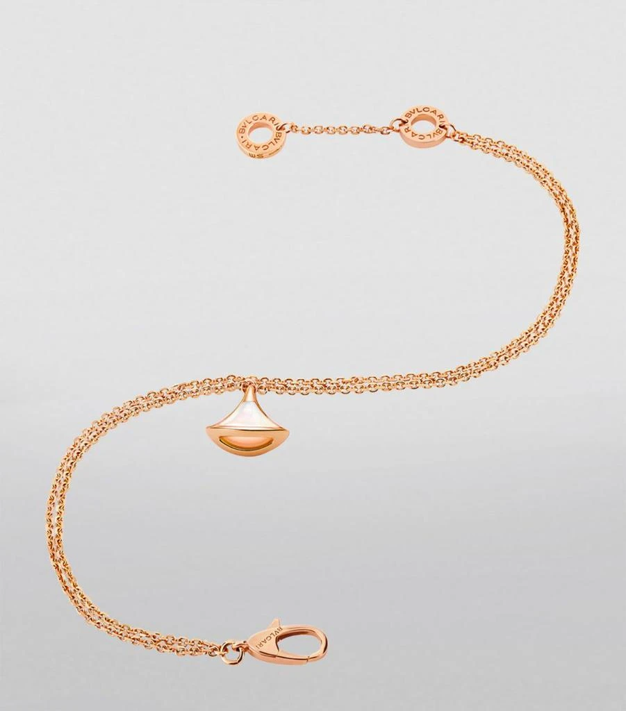 商品BVLGARI|Rose Gold and Mother-of-Pearl Divas' Dream Bracelet,价格¥16308,第4张图片详细描述