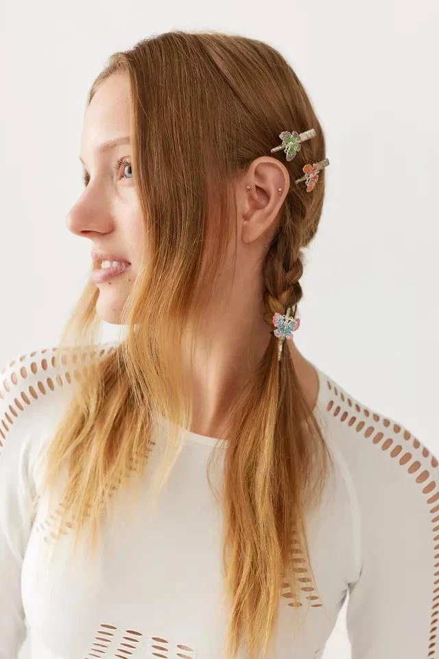 商品Urban Renewal|Urban Renewal Vintage Shimmer Butterfly Hair Barrettes,价格¥75,第1张图片