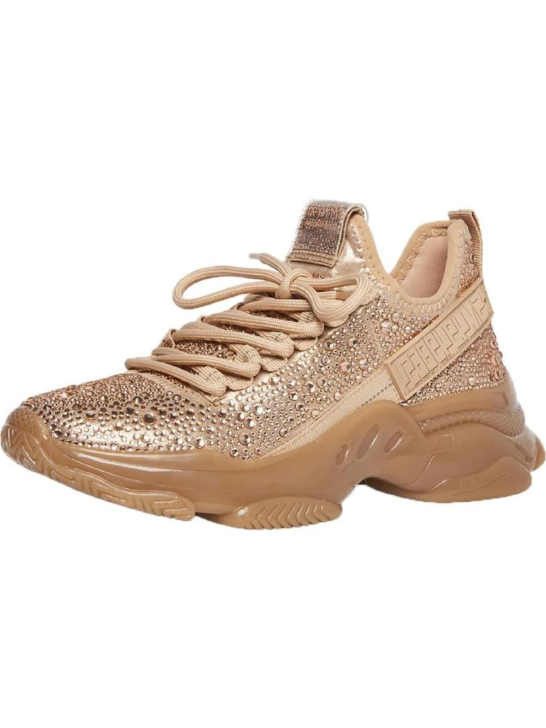 商品Steve Madden|Maxima Womens Rhinestone Chunky Casual and Fashion Sneakers,价格¥450,第1张图片详细描述