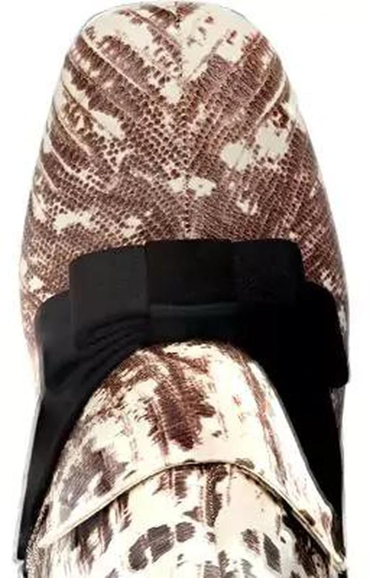 商品Miu Miu|Snakeskin-Stamped Leather Platform Ankle Boots,价格¥5946,第4张图片详细描述