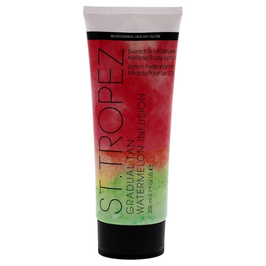 商品St. Tropez|Gradual Tan Watermelon Infusion Lotion by St. Tropez for Unisex - 6.7 oz Body Lotion,价格¥179,第1张图片
