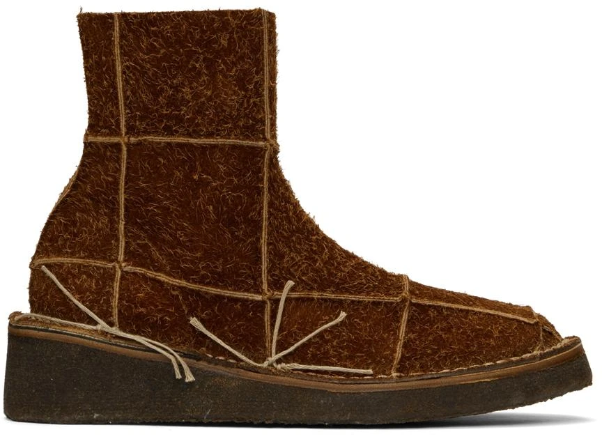 商品Acne Studios|Brown Suede Desert Boots,价格¥2939,第1张图片