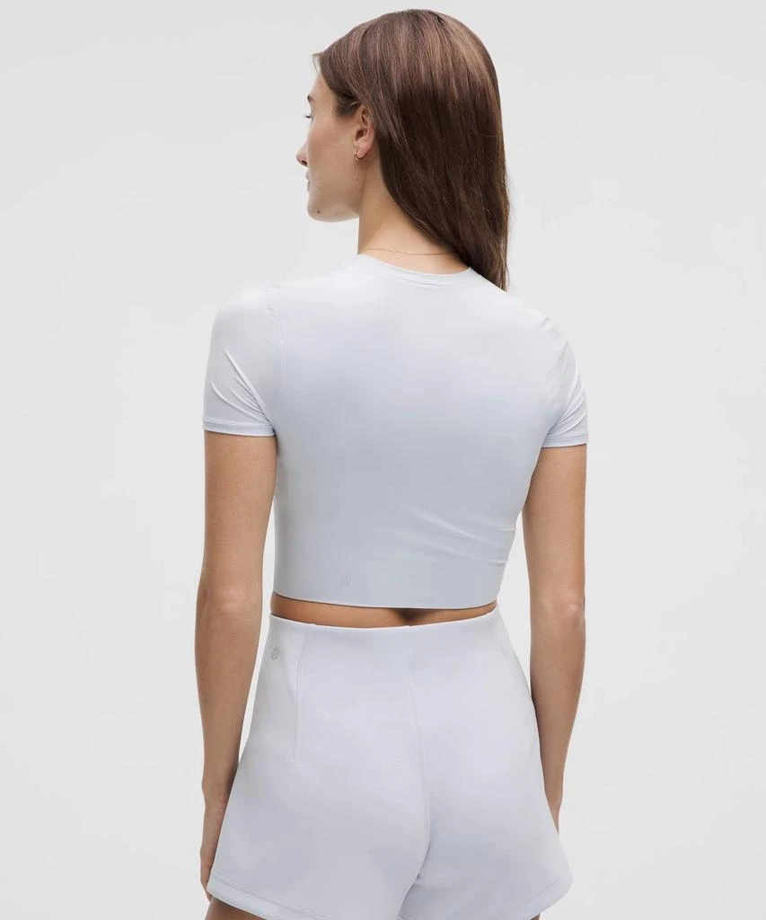 Wundermost Ultra-Soft Nulu Crewneck Cropped T-Shirt 商品