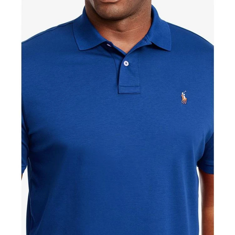商品Ralph Lauren|Men's Big & Tall Classic-Fit Soft Touch Cotton Polo,价格¥376,第4张图片详细描述