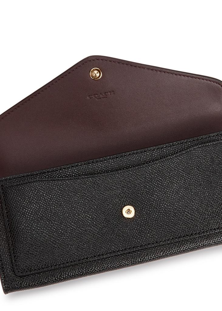 Wyn black grained leather wallet商品第4张图片规格展示