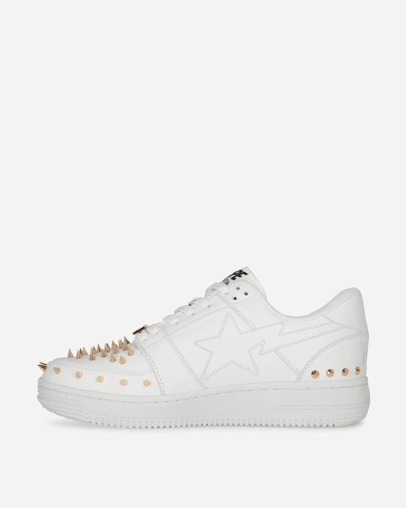 商品A Bathing Ape|Studded BAPE STA Low M1 Sneakers White,价格¥1361,第3张图片详细描述
