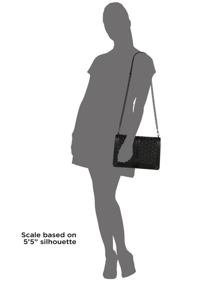 商品Rebecca Minkoff|Rebecca Minkoff - Love Jumbo Quilted Leather Crossbody Bag,价格¥1862,第3张图片详细描述