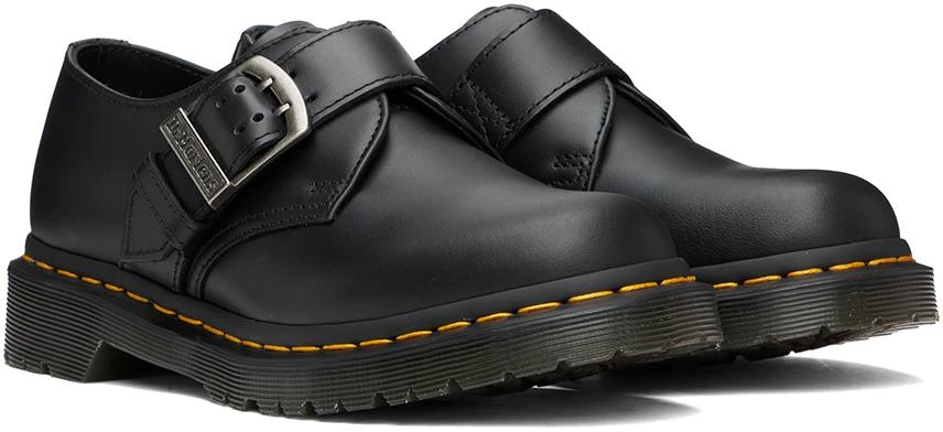 商品Dr. Martens|Black 1461 Buckle Pull Up Oxfords,价格¥781,第4张图片详细描述