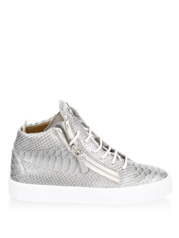 商品Giuseppe Zanotti|May London High Top Leather Sneakers,价格¥2249,第5张图片详细描述