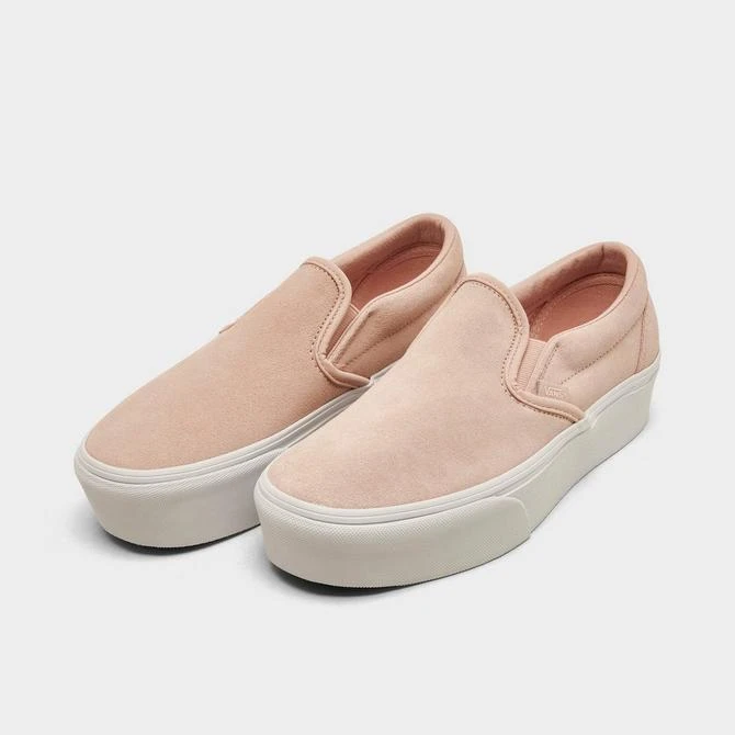 商品Vans|Women's Vans Classic Slip-On Stackform Casual Shoes,价格¥149,第2张图片详细描述