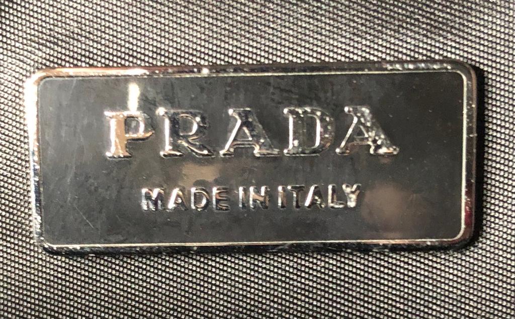 Prada Convertible Front Pocket Briefcase Tessuto with Saffiano Leather商品第6张图片规格展示