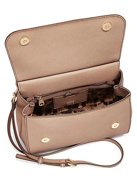 商品Dolce & Gabbana|Medium Sicily Leather Top Handle Bag,价格¥12619,第3张图片详细描述